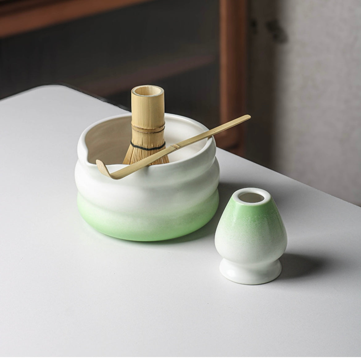 Ceremonial Matcha Kit with Chawan Bowl | Haru no Kaze | IKONIC+ UK