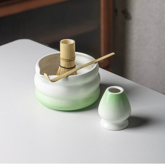 Ceremonial Matcha Kit with Chawan Bowl | Haru no Kaze | IKONIC+ UK