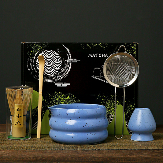 Aozora Tsubu Matcha Kit — Ceremonial Grade Matcha Starter Set with 100g Matcha Powder